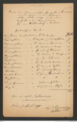 k.k. naturhistorisches Hofmuseum, Intendanzakten 1885-1896 (Hauer), Aktenzahl Z.139.g/1889, Seite 1
